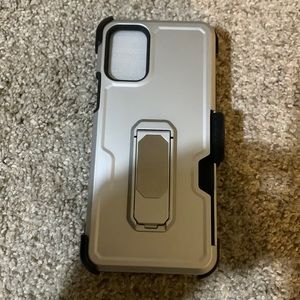 Eclipse legend phone case for LG K52 with tempered glass screw protector